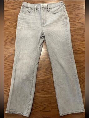 Madewell Slim Demi Boot Jeans Women's 29 Light Wash Fair Trade Certified